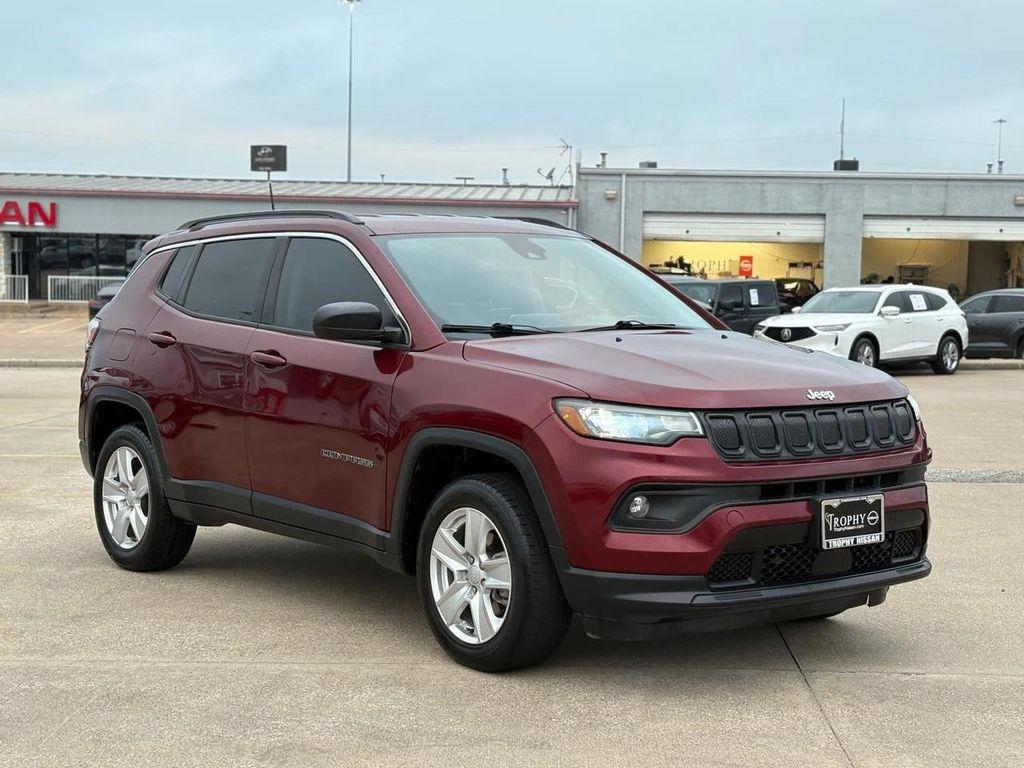 used 2022 Jeep Compass car, priced at $17,421