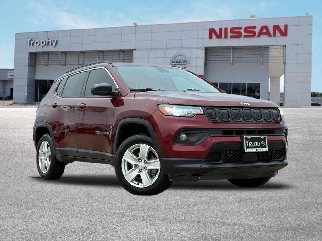 used 2022 Jeep Compass car, priced at $17,421