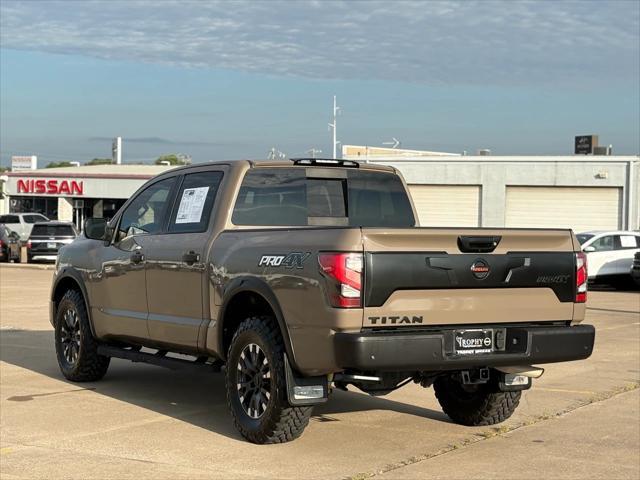 used 2021 Nissan Titan car, priced at $32,443