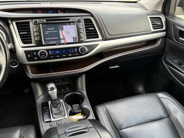 used 2017 Toyota Highlander car, priced at $17,453