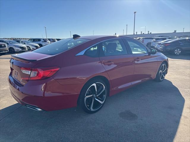 used 2021 Honda Accord car, priced at $22,153