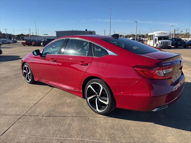 used 2021 Honda Accord car, priced at $22,153