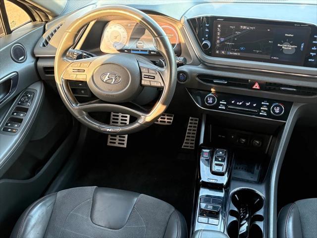 used 2021 Hyundai Sonata car, priced at $18,318