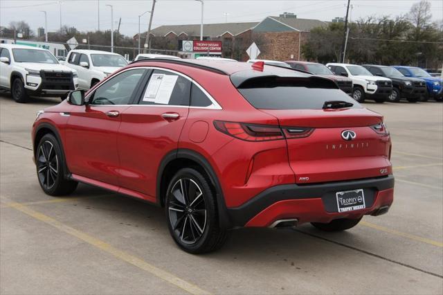 used 2022 INFINITI QX55 car, priced at $32,123