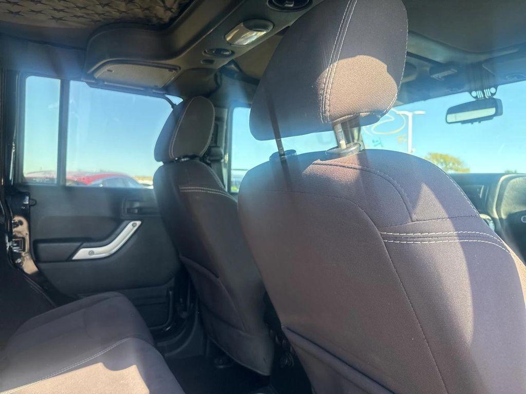 used 2015 Jeep Wrangler Unlimited car, priced at $14,448