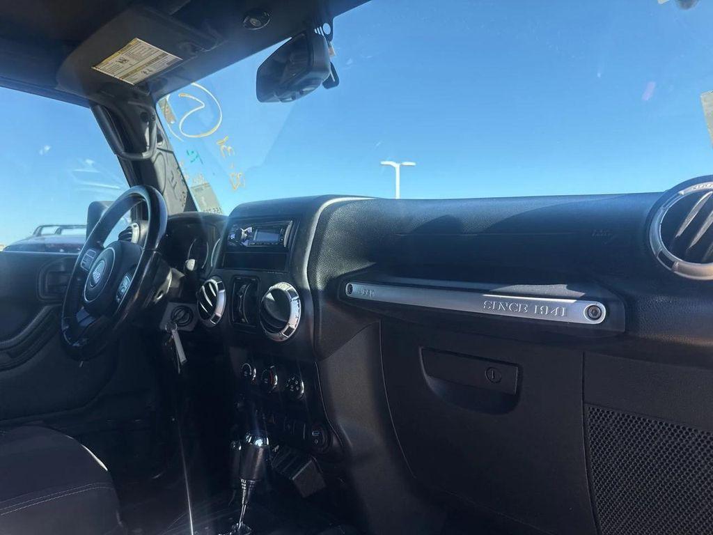 used 2015 Jeep Wrangler Unlimited car, priced at $14,448