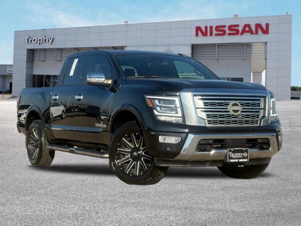 used 2021 Nissan Titan car, priced at $33,312