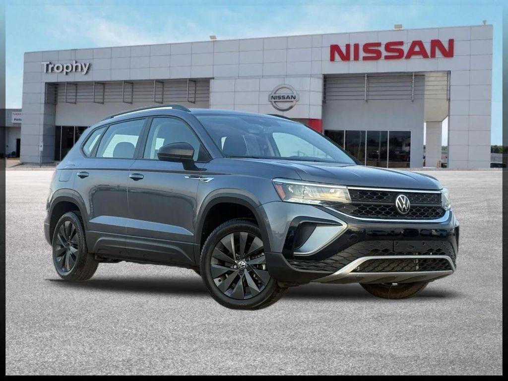 used 2023 Volkswagen Taos car, priced at $16,499