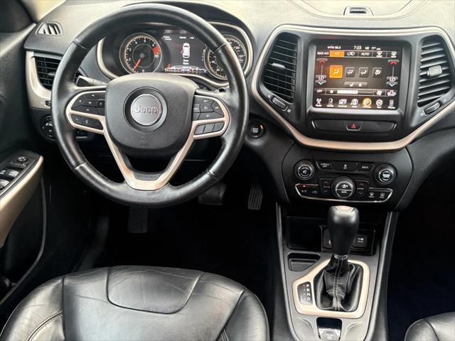used 2017 Jeep Cherokee car, priced at $13,469