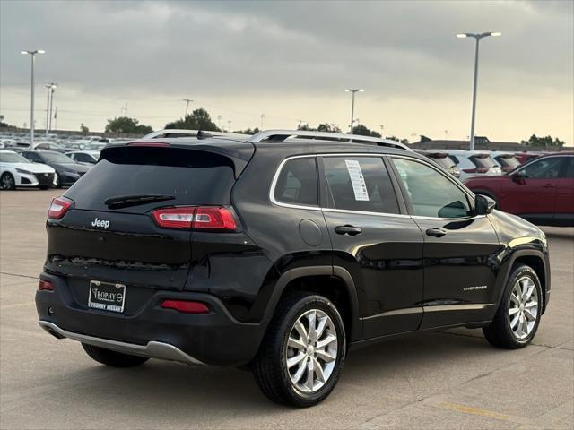 used 2017 Jeep Cherokee car, priced at $13,469