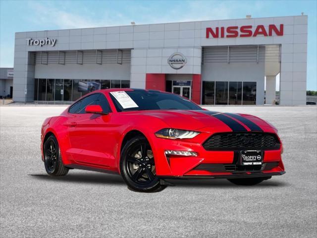 used 2021 Ford Mustang car, priced at $22,446