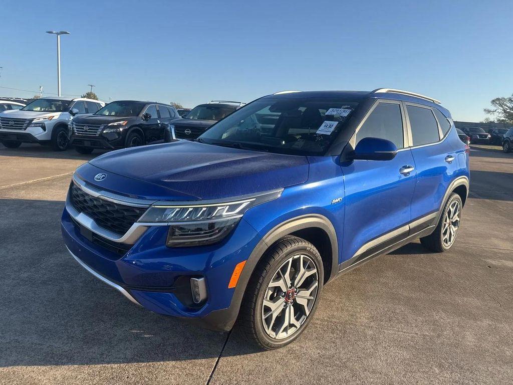 used 2021 Kia Seltos car, priced at $18,833
