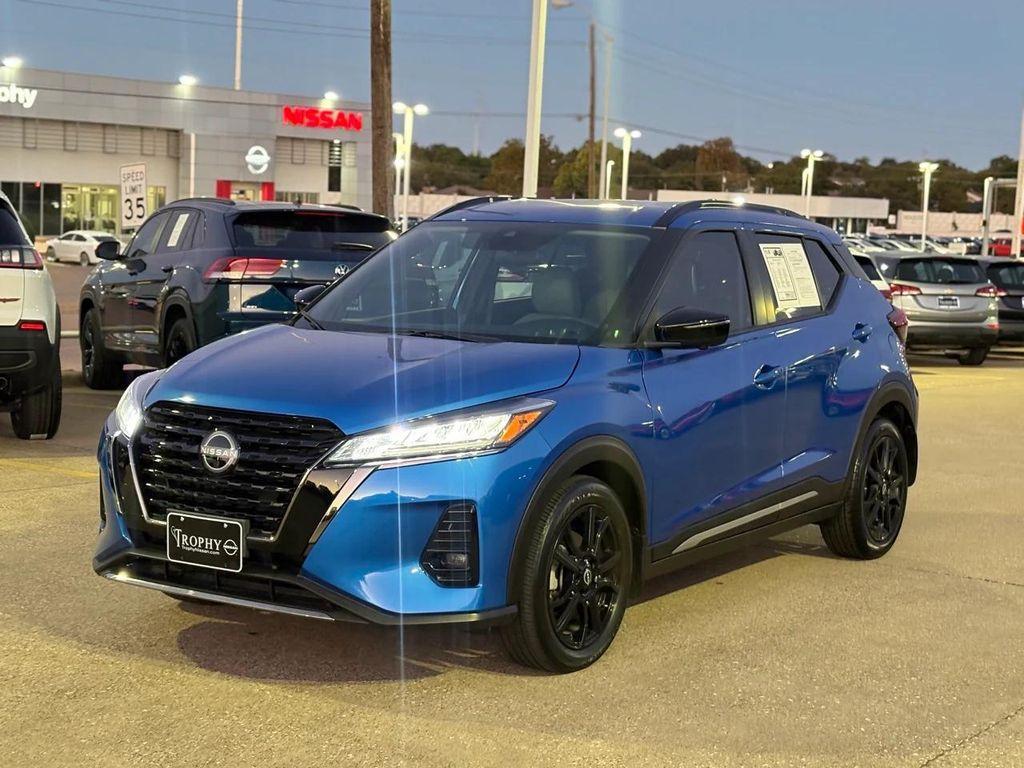 used 2023 Nissan Kicks car, priced at $17,396