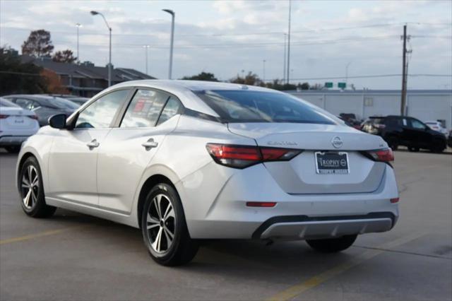 used 2022 Nissan Sentra car, priced at $16,433