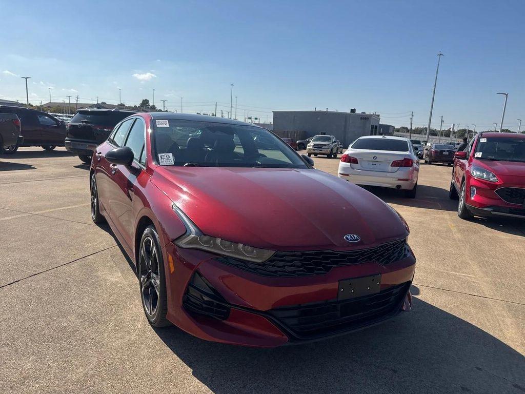 used 2021 Kia K5 car, priced at $18,097