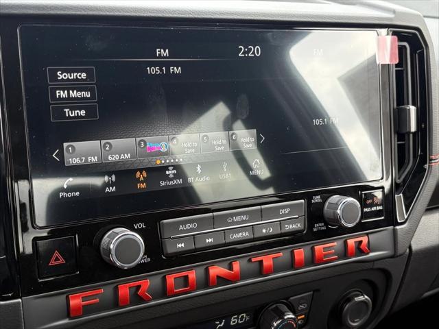 new 2025 Nissan Frontier car, priced at $42,650
