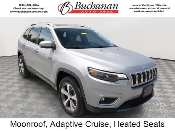 used 2021 Jeep Cherokee car, priced at $23,499