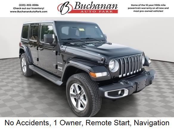 used 2022 Jeep Wrangler Unlimited car, priced at $37,958