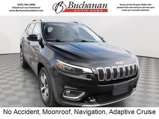 used 2021 Jeep Cherokee car, priced at $22,999