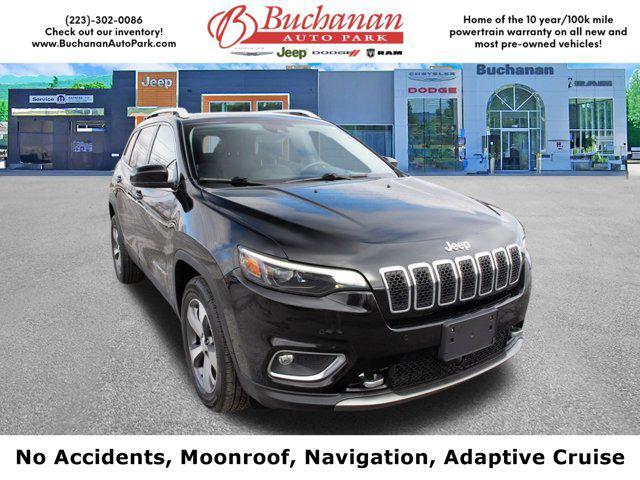 used 2021 Jeep Cherokee car, priced at $25,998