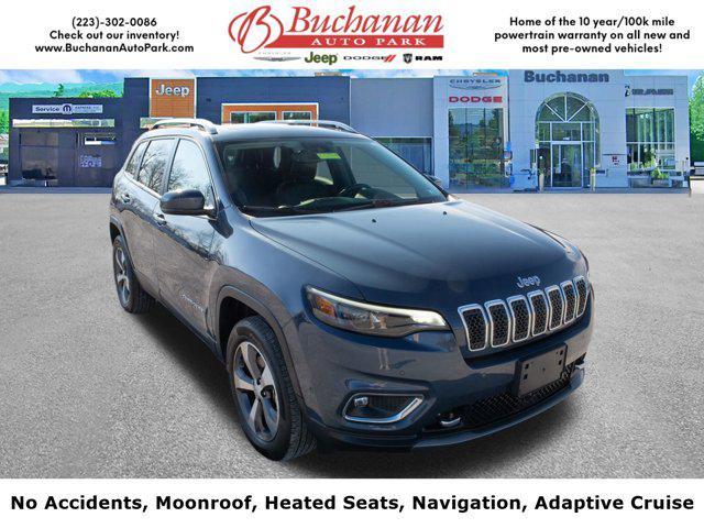 used 2021 Jeep Cherokee car, priced at $26,258