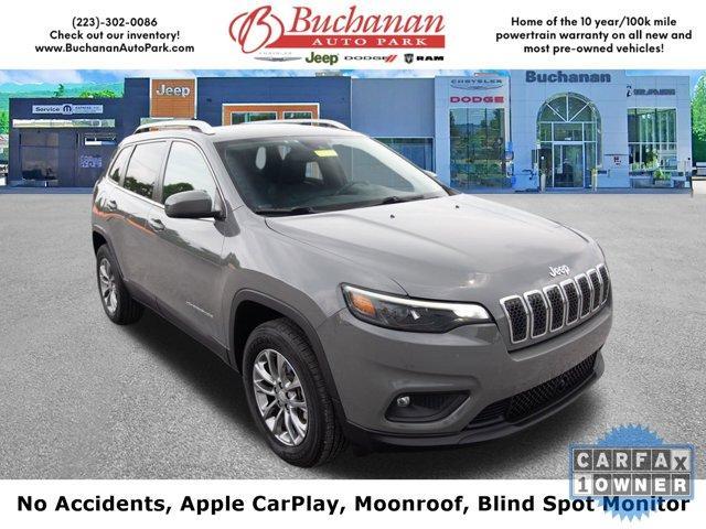 used 2021 Jeep Cherokee car, priced at $25,498