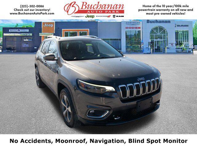 used 2021 Jeep Cherokee car, priced at $26,398