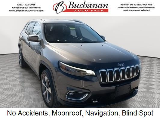 used 2021 Jeep Cherokee car, priced at $23,299