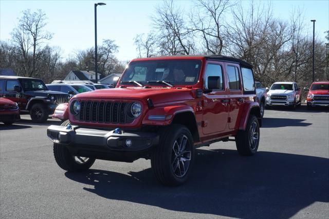 new 2024 Jeep Wrangler 4xe car, priced at $45,161