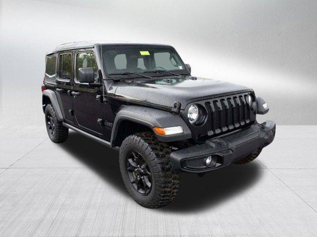 used 2021 Jeep Wrangler Unlimited car, priced at $33,298