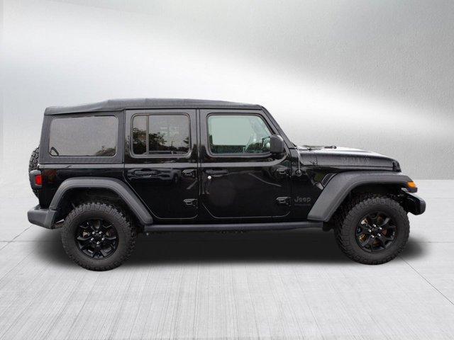 used 2021 Jeep Wrangler Unlimited car, priced at $33,358