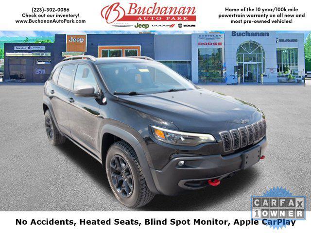 used 2021 Jeep Cherokee car, priced at $27,598