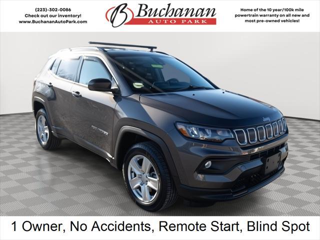 used 2022 Jeep Compass car, priced at $18,199