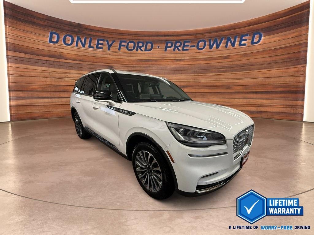 used 2022 Lincoln Aviator car, priced at $45,887