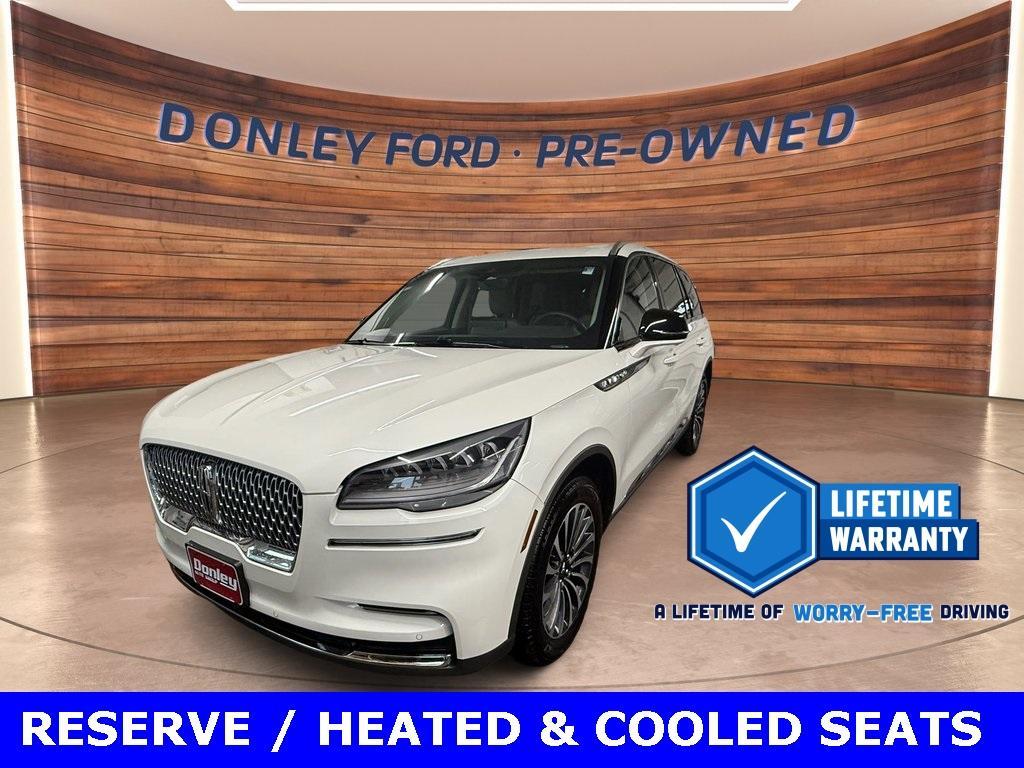 used 2022 Lincoln Aviator car, priced at $45,887