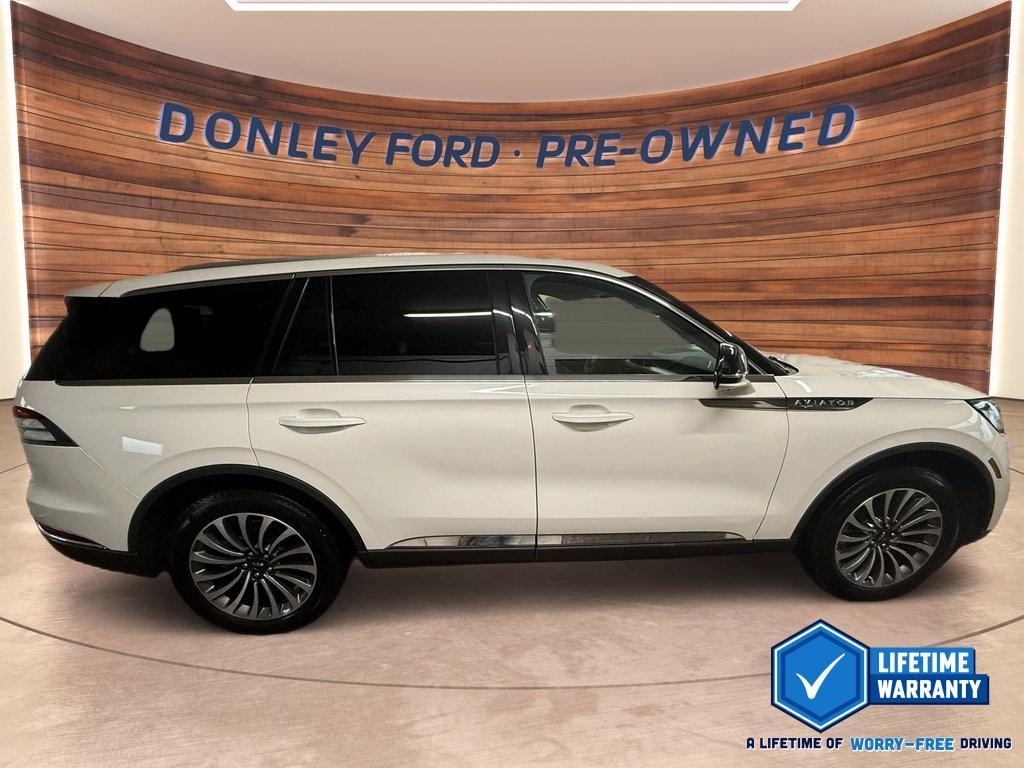 used 2022 Lincoln Aviator car, priced at $45,887