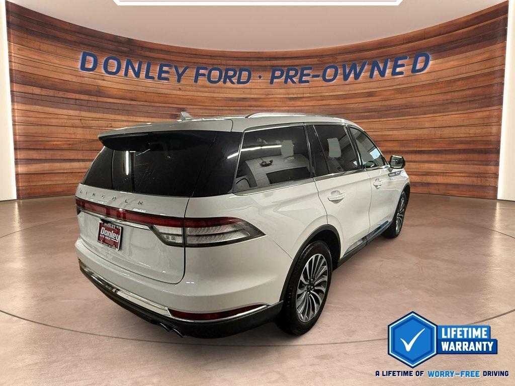 used 2022 Lincoln Aviator car, priced at $45,887