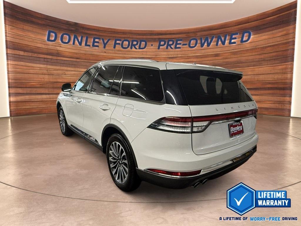 used 2022 Lincoln Aviator car, priced at $45,887