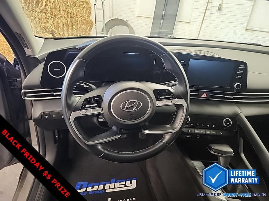 used 2021 Hyundai Elantra car, priced at $18,500