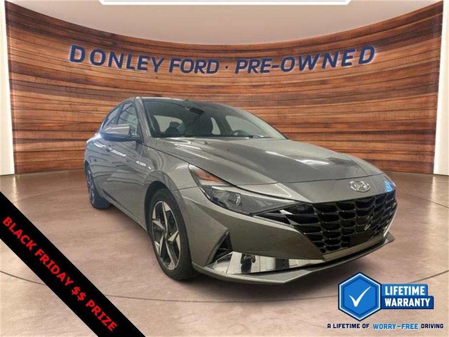 used 2021 Hyundai Elantra car, priced at $18,500