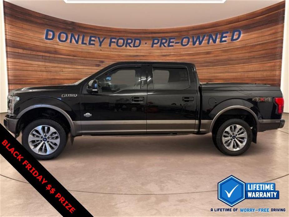 used 2019 Ford F-150 car, priced at $38,400