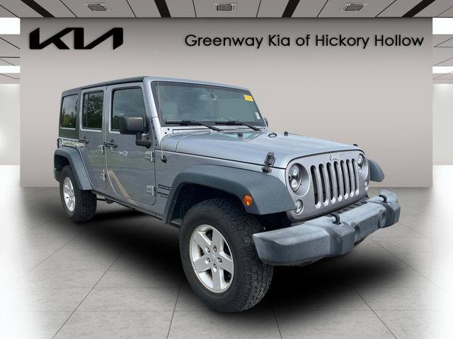 used 2016 Jeep Wrangler Unlimited car, priced at $24,468