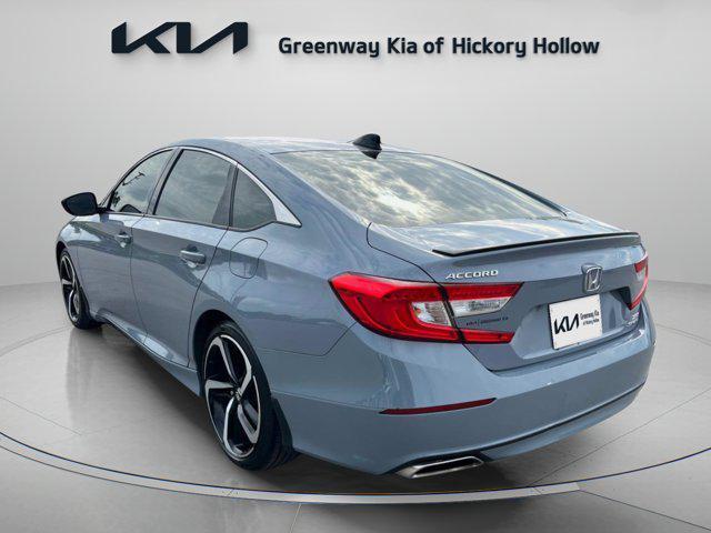 used 2021 Honda Accord car, priced at $28,129