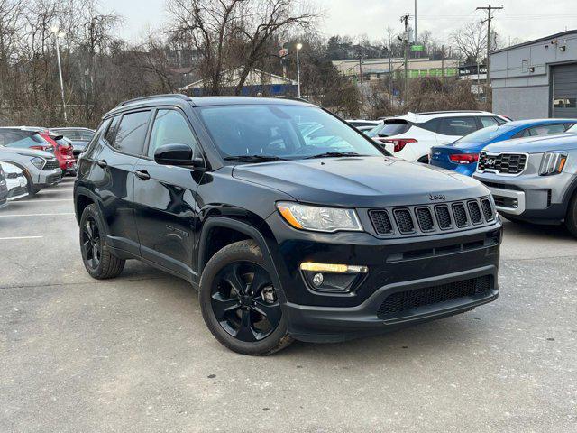 used 2021 Jeep Compass car, priced at $18,496