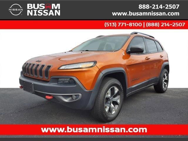 used 2015 Jeep Cherokee car, priced at $15,923