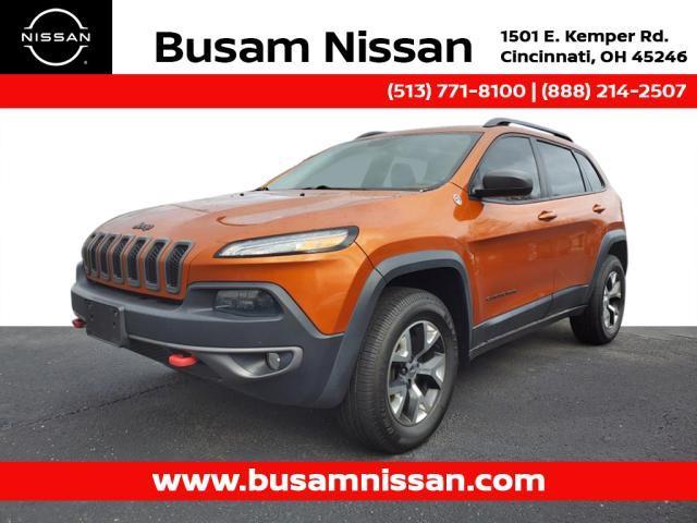 used 2015 Jeep Cherokee car, priced at $15,923