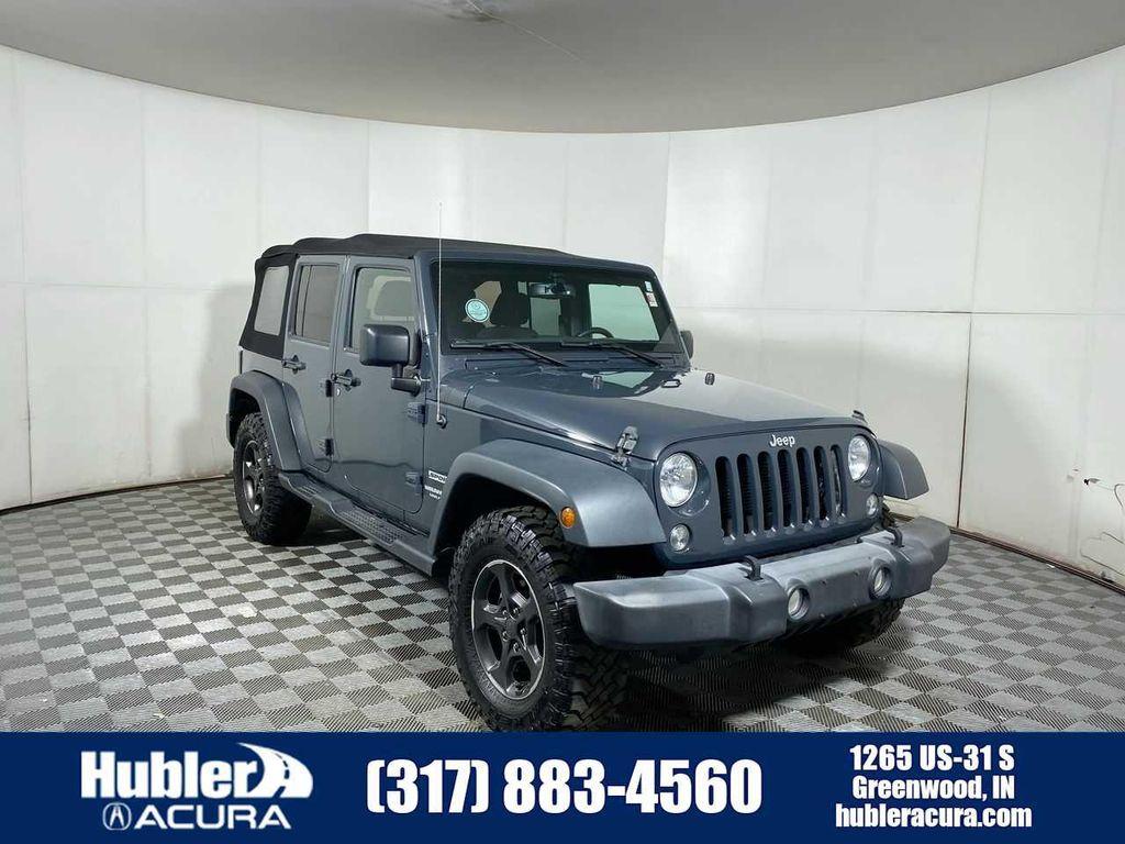 used 2017 Jeep Wrangler Unlimited car, priced at $20,990