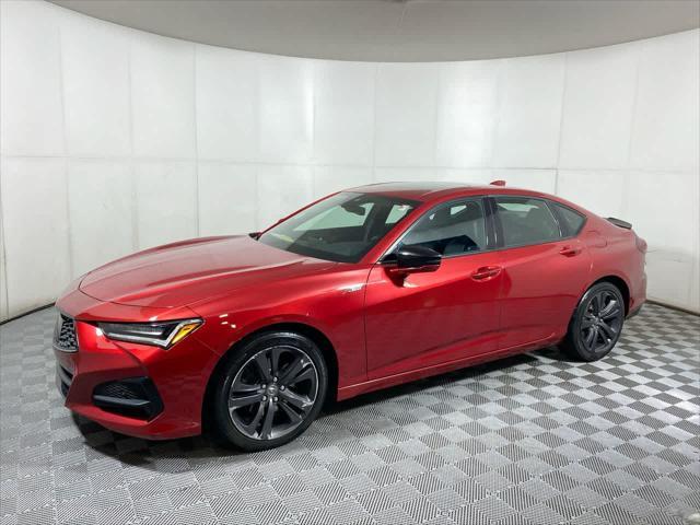 used 2021 Acura TLX car, priced at $32,990