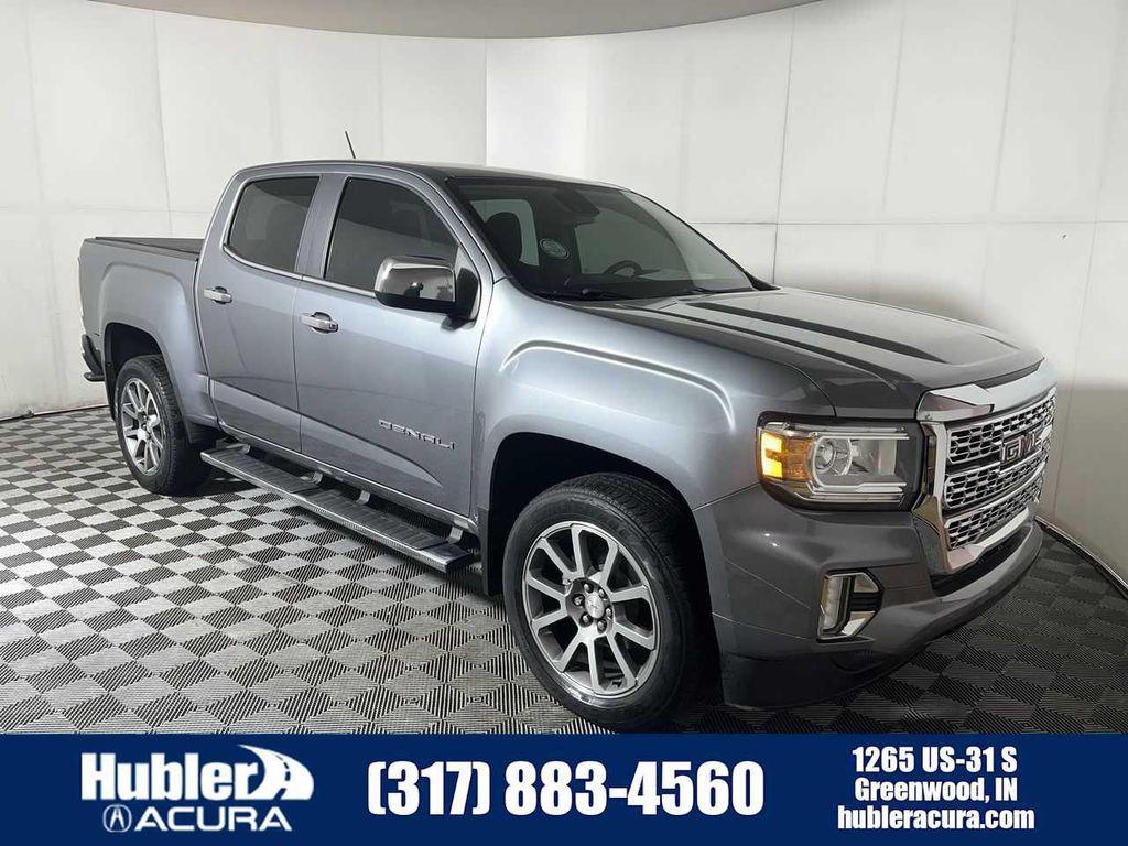 used 2021 GMC Canyon car, priced at $34,990