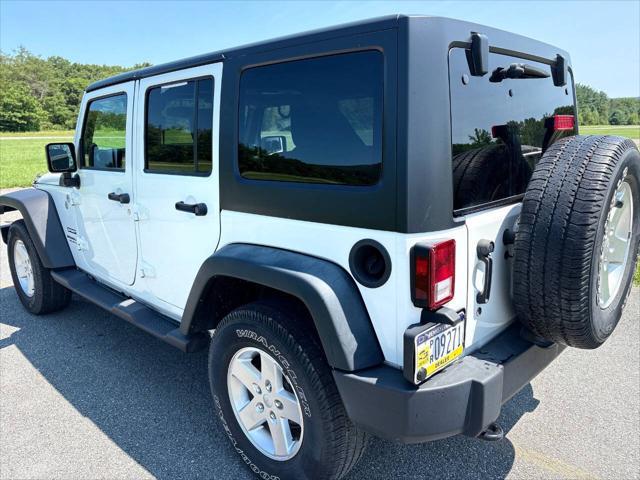used 2013 Jeep Wrangler Unlimited car, priced at $14,999